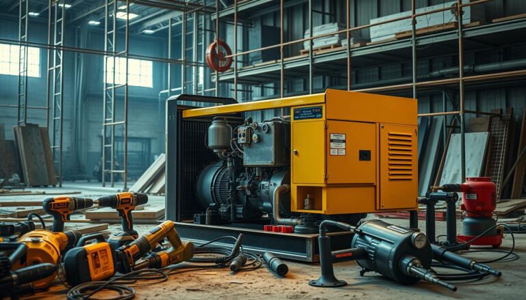 Geradores trifásicos para construção